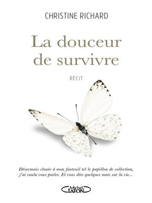 cover image of La douceur de survivre